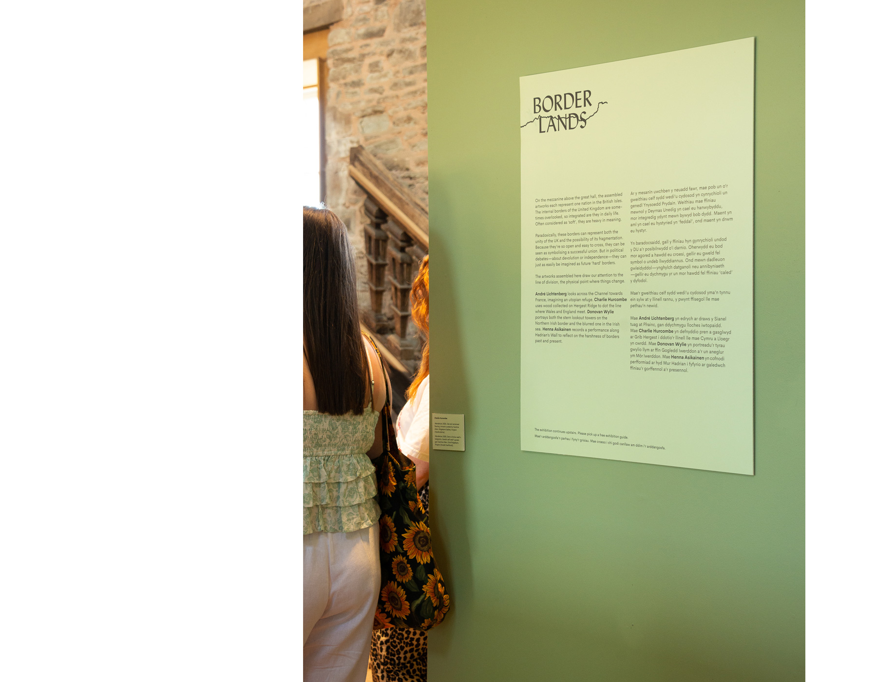 BorderLands exhibition design by Joby Barnard for Colour Format