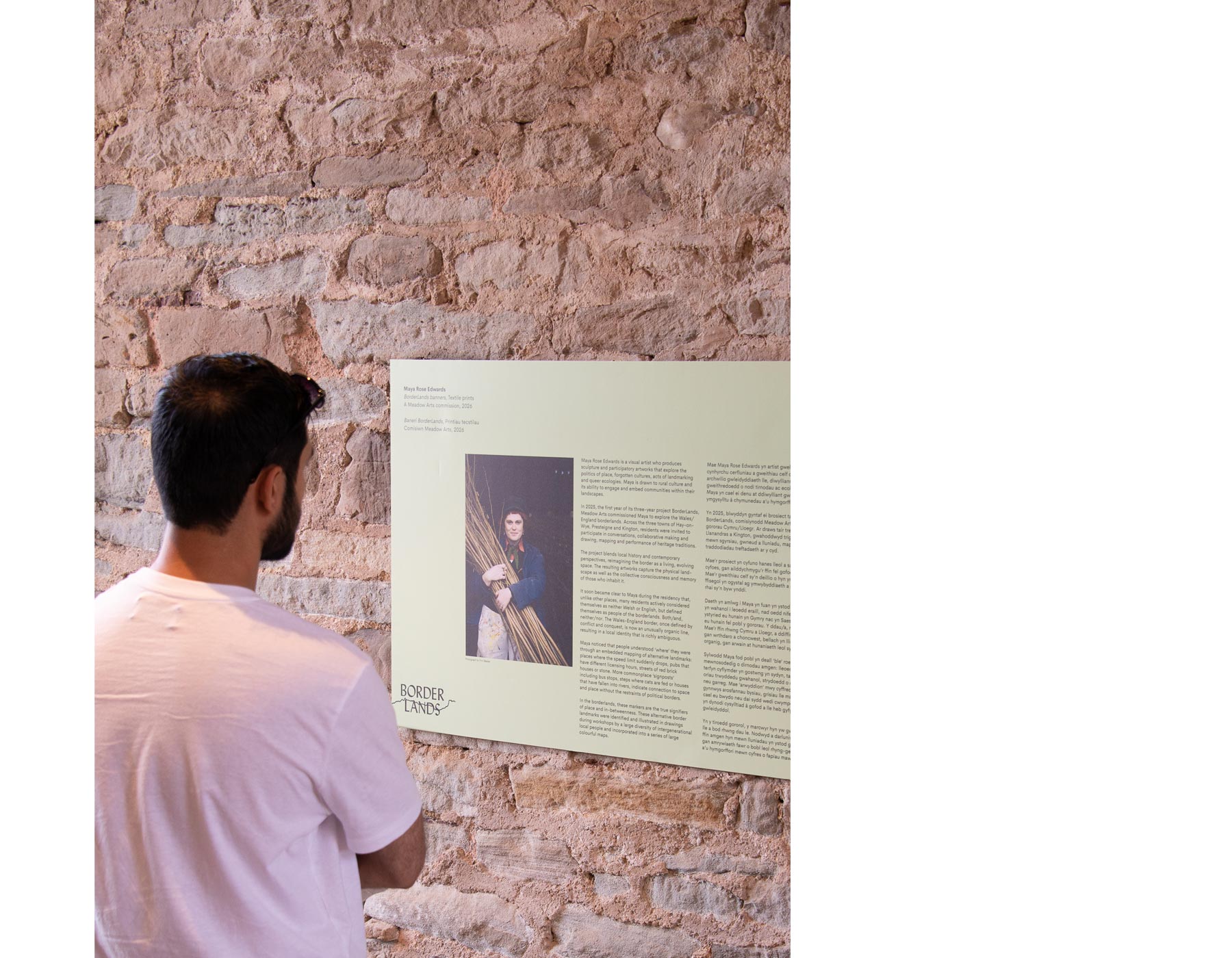 BorderLands exhibition design by Joby Barnard for Colour Format