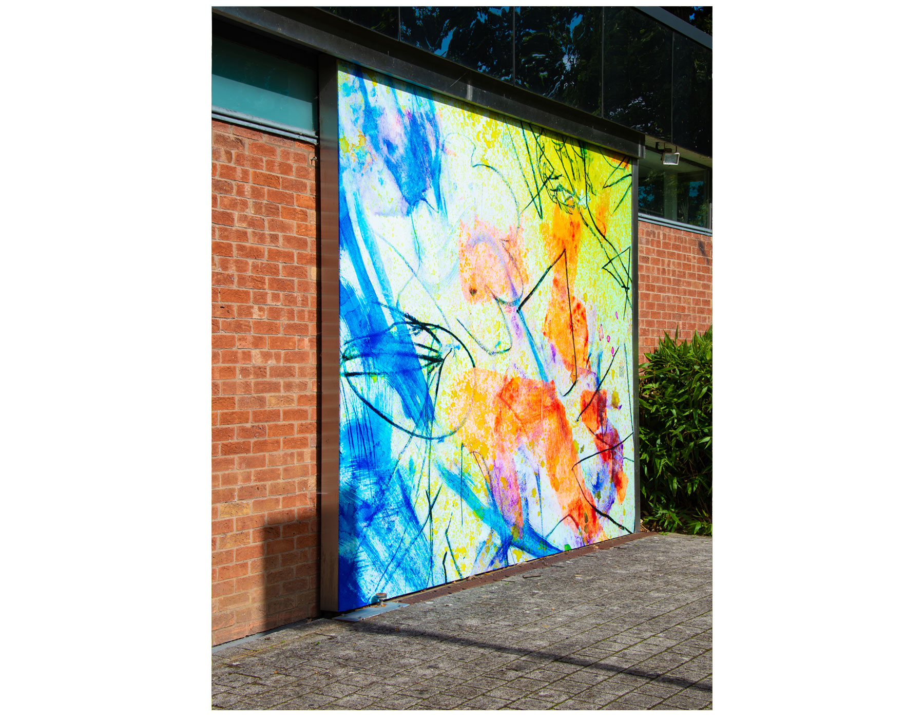 Oriel Davies Gallery interpretation design by Joby Barnard for Colour Format