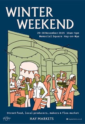 Winter Weekend Poster - Hay Markets